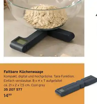 Tchibo Faltbare küchenwaage Angebot
