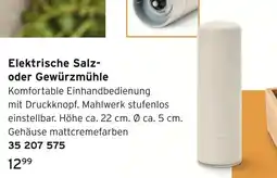 Tchibo Elektrische salz- oder gewürzmühle Angebot