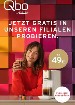 Tchibo Tchibo qbo kaffeemaschinen Angebot