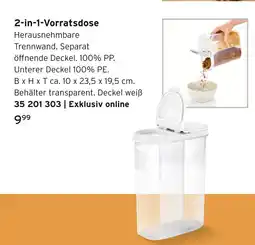 Tchibo 2-in-1-vorratsdose Angebot
