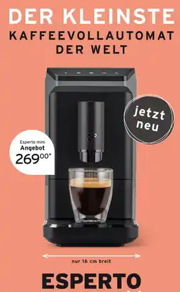 Tchibo Esperto kaffeevollautomat esperto mini Angebot