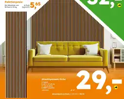 Globus Baumarkt Akustikpaneele eiche Angebot
