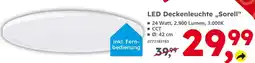 Globus Baumarkt Led deckenleuchte „sorell“ Angebot