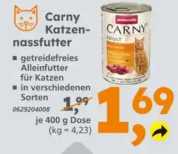 Globus Baumarkt Carny katzennassfutter Angebot
