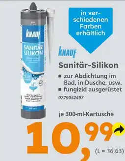 Globus Baumarkt Knauf sanitär-silikon Angebot