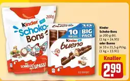 REWE Kinder schoko-bons Angebot