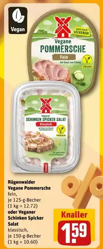 REWE Rügenwalder vegane pommersche fein Angebot