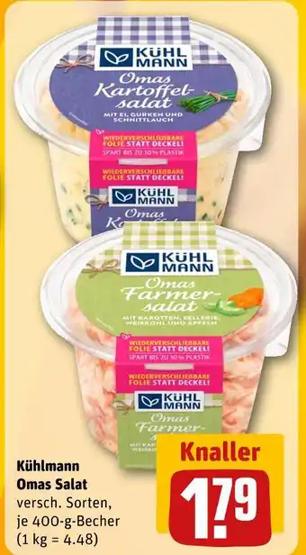 REWE Kühlmann omas kartoffelsalat Angebot