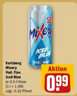 REWE Karlsberg mixery vod. flav. iced blue Angebot