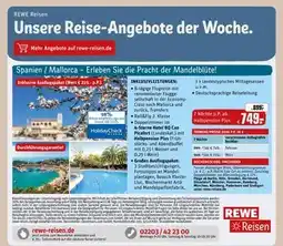 REWE Rewe reisen spanien / mallorca – erleben sie die pracht der mandelblüte Angebot