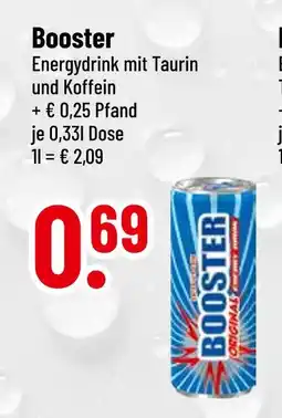 trinkgut Booster energydrink mit taurin und koffein Angebot