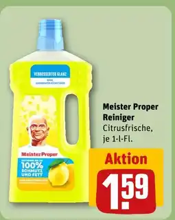 REWE Meister proper reiniger citrusfrische Angebot