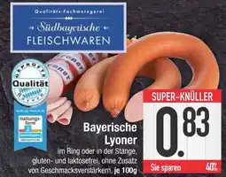 Edeka Südbayerische fleischwaren bayerische lyoner Angebot