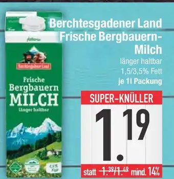 Edeka Berchtesgadener land frische bergbauern-milch Angebot