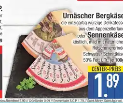 Edeka Urnäscher bergkäse Angebot