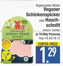 Edeka Rügenwalder mühle veganer schinkenspicker Angebot