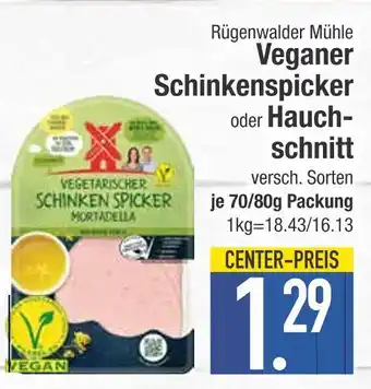 Edeka Rügenwalder mühle veganer schinkenspicker Angebot