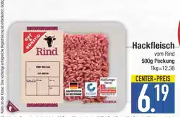 Edeka Gut & günstig hackfleisch vom rind Angebot