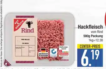 Edeka Gut & günstig hackfleisch vom rind Angebot