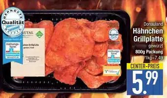 Edeka Donauland hähnchen grillplatte gewürzt Angebot
