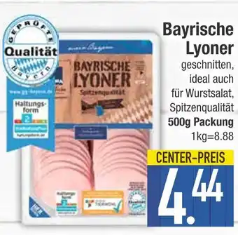 Edeka Bayrische lyoner Angebot