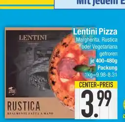 Edeka Lentini pizza margherita Angebot