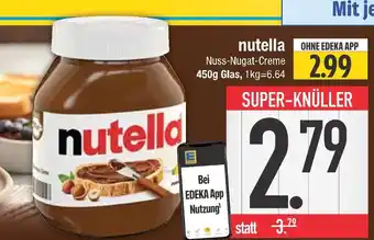 Edeka Nutella nuss-nugat-creme Angebot