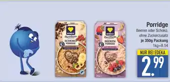 Edeka Edeka herzstücke schoko porridge Angebot
