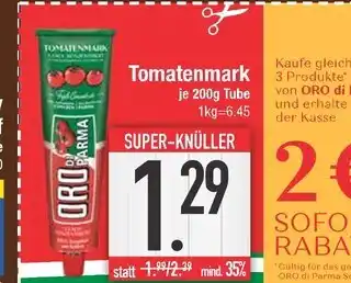 Edeka Oro di parma tomatenmark Angebot