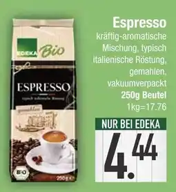Edeka Edeka bio espresso Angebot