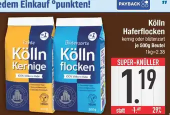 Edeka Kölln haferflocken kernige Angebot