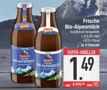 Edeka Demeter frische bio-alpenmilch Angebot