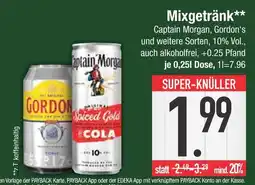 Edeka Captain morgan spiced gold & cola Angebot