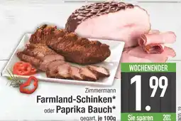 Edeka Zimmermann farmland-schinken Angebot