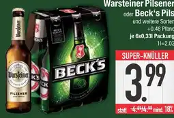 Edeka Warsteiner pilsener Angebot