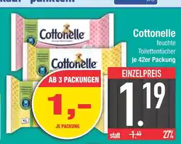 Edeka Cottonelle feuchte toilettentücher Angebot