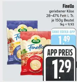 Edeka Arla finello geriebener käse Angebot