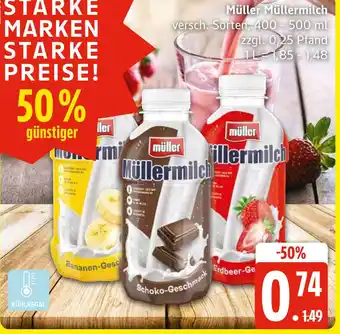 Marktkauf Müller müllermilch banane Angebot