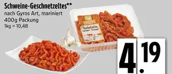 Edeka Schweine-geschnetzeltes Angebot