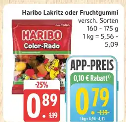 Marktkauf Haribo lakritz Angebot