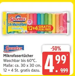 Marktkauf Spontex mikrofaser collection Angebot