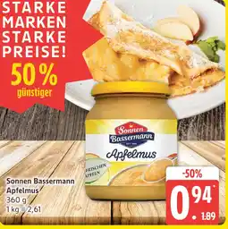 Marktkauf Sonnen bassermann apfelmus Angebot