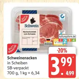 Marktkauf Schwein schweinenacken in scheiben Angebot