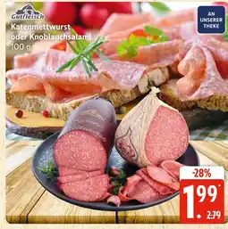 Marktkauf Gutfleisch katenmettwurst Angebot
