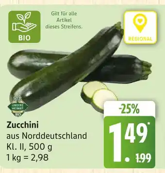Marktkauf Zucchini Angebot
