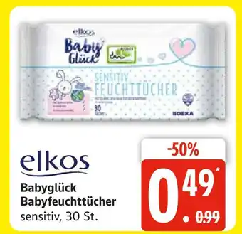 Marktkauf Elkos babyglück babyfeuchttücher Angebot