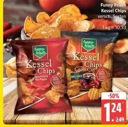Marktkauf Funny frisch kessel chips sweet chili & red pepper Angebot