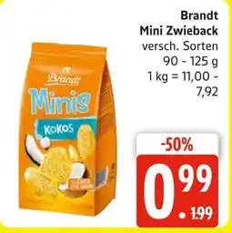 Marktkauf Brandt mini zwieback Angebot