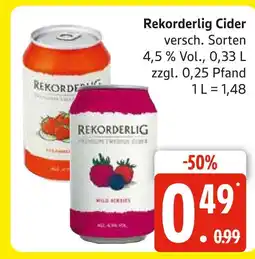 Marktkauf Rekorderlig cider strawberry-lime Angebot