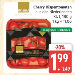 Marktkauf Edeka cherry rispentomaten Angebot